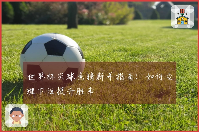 世界杯买球竞猜新手指南：如何合理下注提升胜率